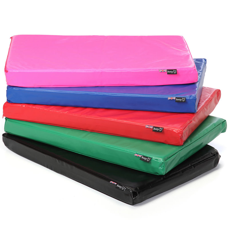 Arturo Orthopedic Polyester Pet Bed, Medium (91cm W x 68cm D x 8cm H), Pink