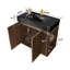 Meuble-lavabo 36 po en noyer Winston-205098587