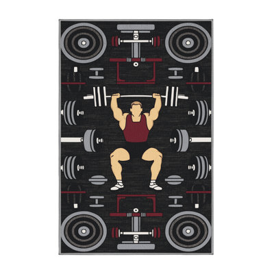  Tapis lavable Powerlifting Sports
