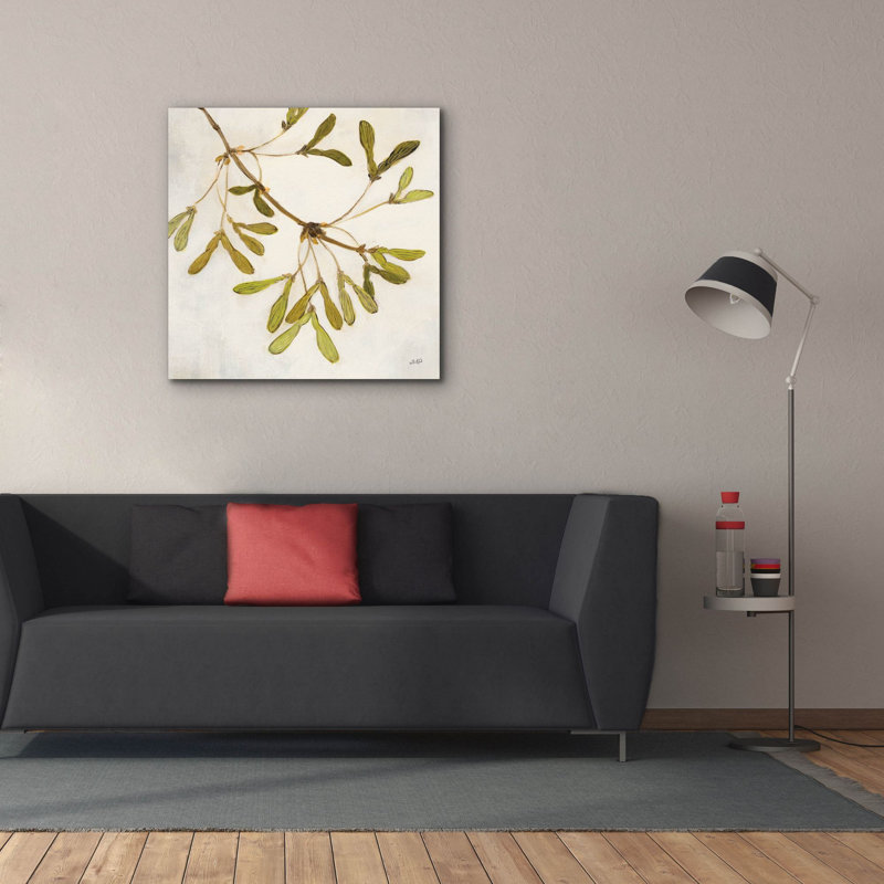 "Epic Graffiti" Maple Branch C "par Julia Purinton, art mural sur toile, H 37 po x l 37 po x P 1,5 po