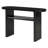 Elegant Minimalist Console Table With Rounded Edges And Sturdy Shelf Design For Entryway, Living Room-1609784221