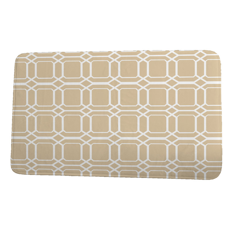 Tapis de bain Eliza, l 24 po x L 17 po, Taupe