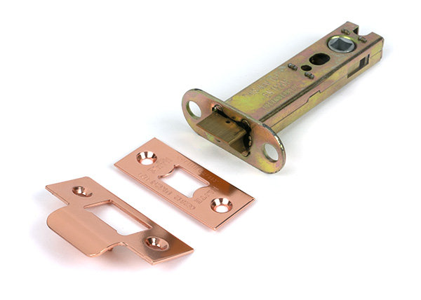 Polished Chrome 4" Heavy Duty Latch, Polished Bronze