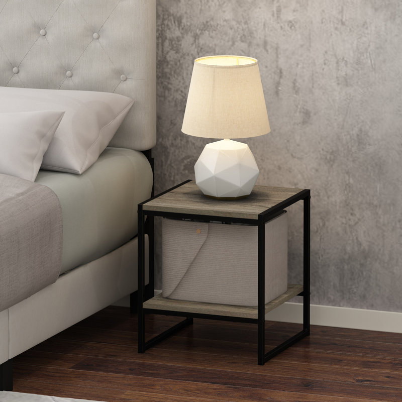 Schkyra End Table, French Oak Gray