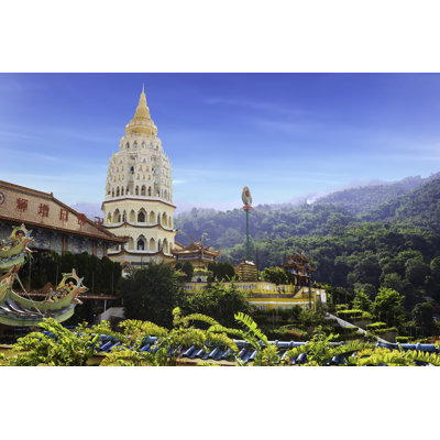 Kek Lok Si Temple In Penang - Wrapped Canvas Print