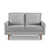 100 % polyester gris est en rupture de stock