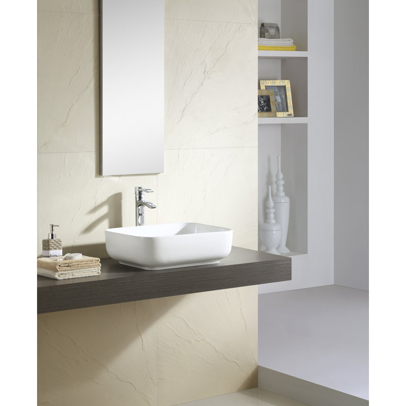 Rectangular Rectangular Vessel Bathroom Sink