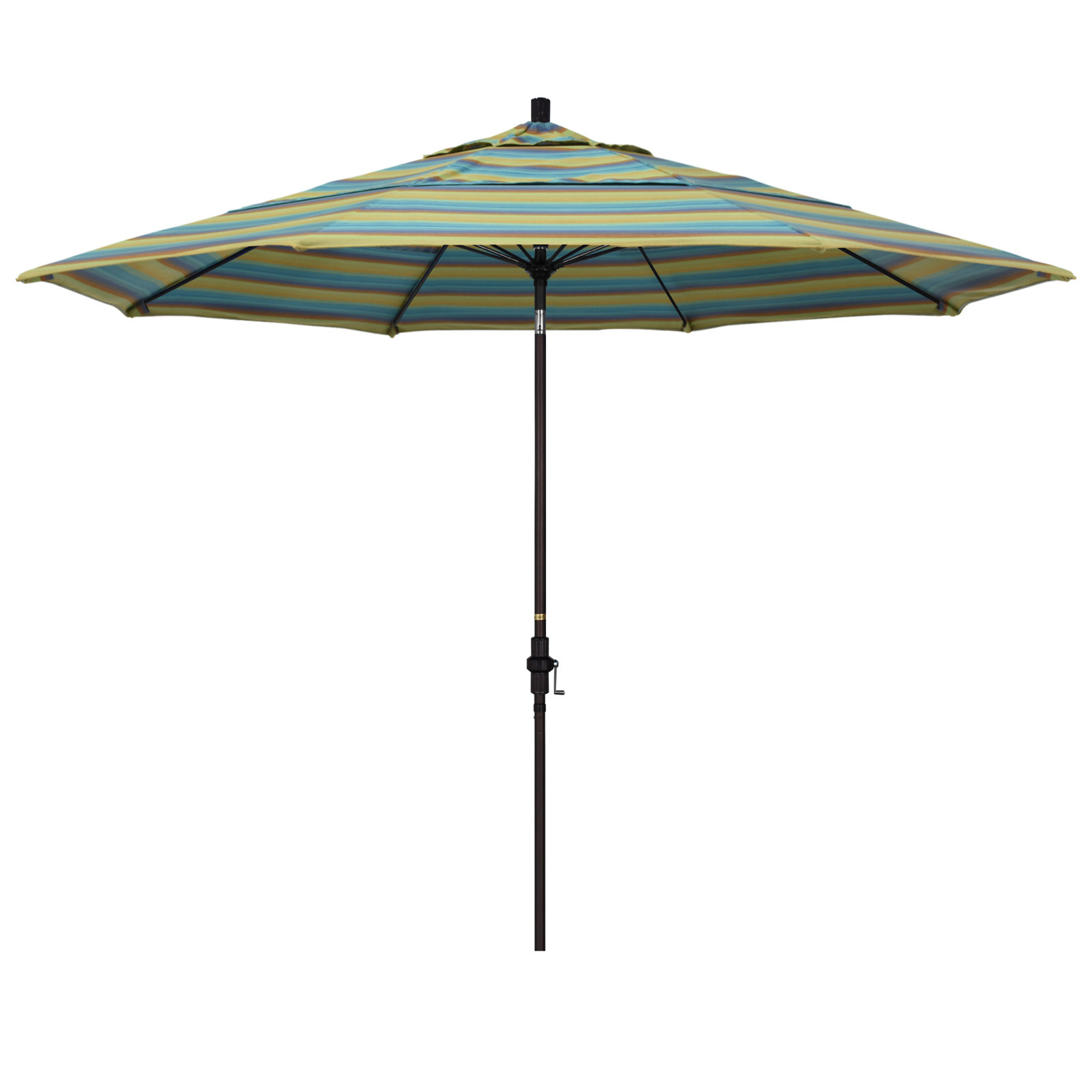 Brent 132'' Sunbrella® Outdoor Umbrella, Astoria Lagoon Sunbrella®