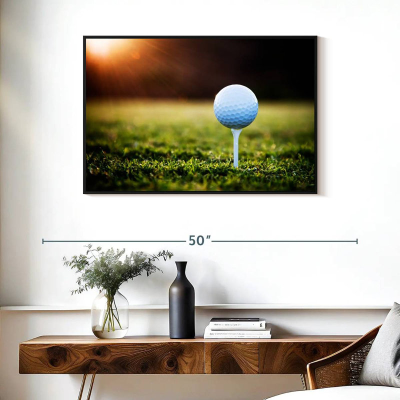 Senne Golf Ball Tee, 25" H x 37" W