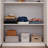 Milen Solid and Manufactured Wood Armoire