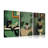 Black Cat Bathroom Canvas Wall Art,Cute Cat Reading Newspaper Funny Bathroom Poster Prints,Green Toilet Art Vintage Painting Artwork For Washroom Aesthetics Whimsical Quirky Room Decor 12X16in