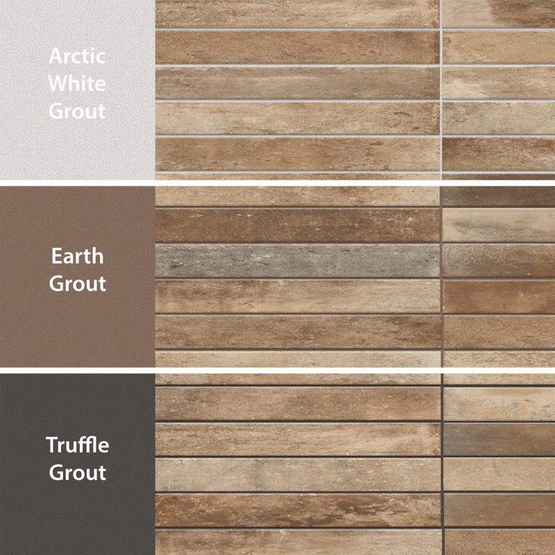 Sedona 1.88" x 18" Porcelain Wall & Floor Tile