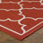 Russo Geometric Brick Red/Ivory Indoor/Outdoor Area Rug-1652942750