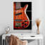 Wooden Bass Guitar-108756697