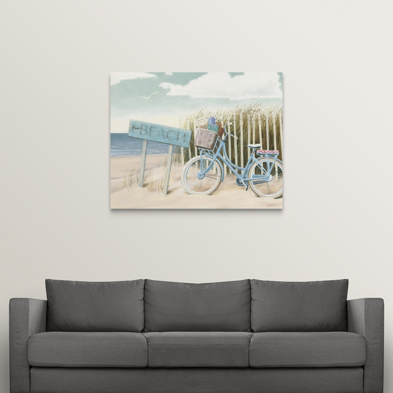Byerly " Beach Cruiser II Crop " by James Wiens, 16" H x 20" W x 1.5" D, Canvas