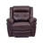 40" Leather Manual Recliner Chair