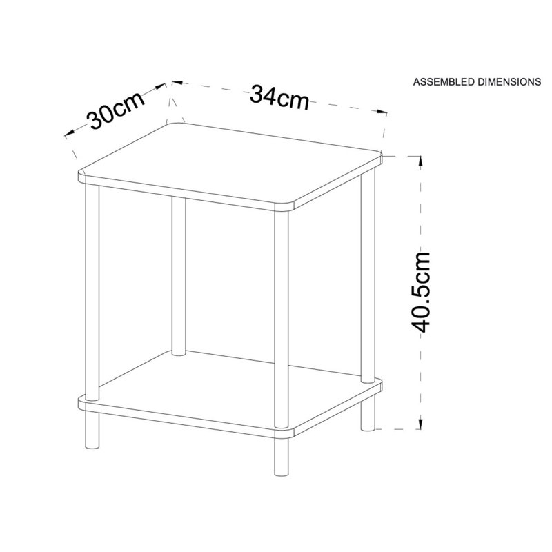 Stamata End Table