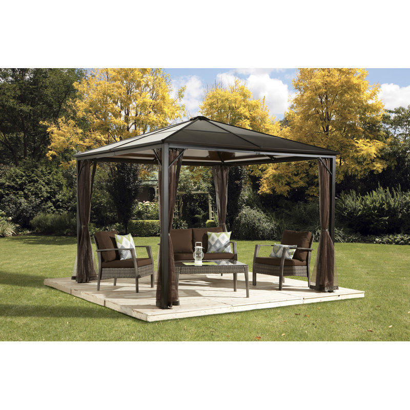 Pavillon de jardin Sojag Sumatra 10 pi x 10 pi