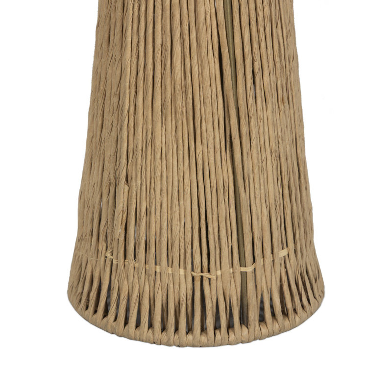 Nessa Table Lamp, Cream Slub Linen