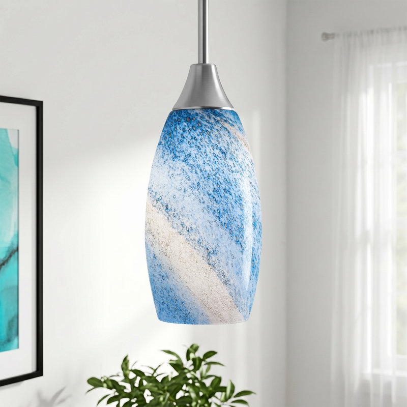 Luminaire suspendu en forme de goutte à 1 lumière Arafaat