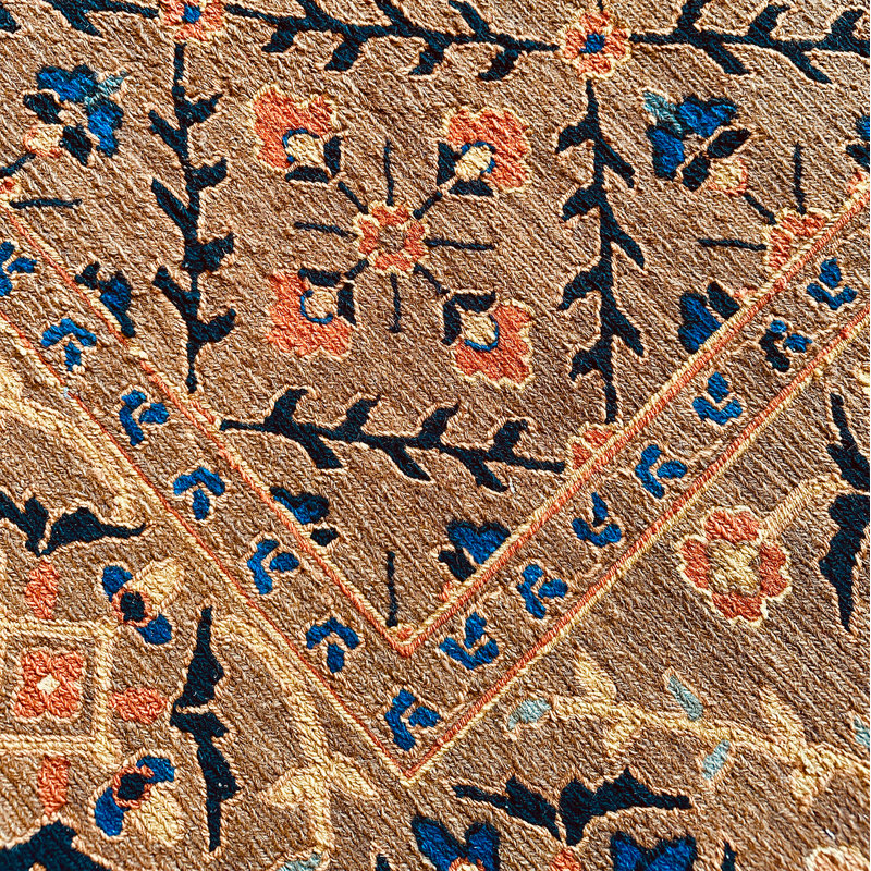 SUZANI 5 MOCHA, Rectangle 6' x 9'