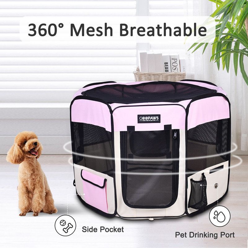 Niche pour chien Tokyo, Rose