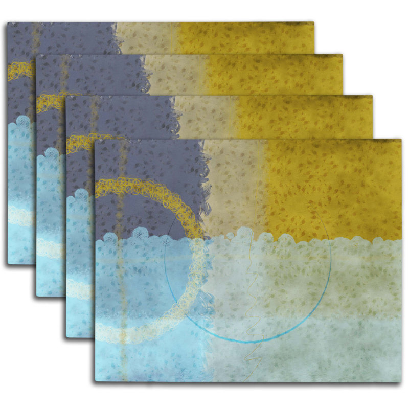 Polyester Abstract Placemat