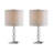 Ensemble de lampes de table 22 po Dinjar