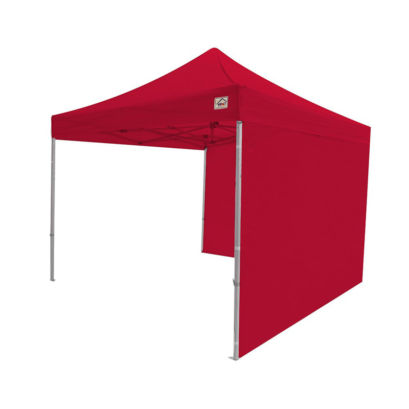 Impact Instant Canopy Fabric Side Wall for Canopy, Red