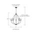 Kanda 5-Light Chandelier-1786950225