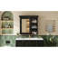 Armoire à pharmacie de salle de bain 30 po x 28 po avec miroir, armoire à miroir murale avec rangement, armoire de rangement noire au-dessus de la toilette pour salle de bain
