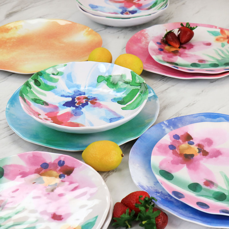 Piece Melamine Dinnerware Set - Service for 4