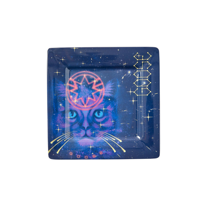 Marvel’s Captain Marvel Celestial Goose 4-piece Melamine Plate Set