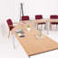 Buariki 160cm Trapezoidal Conference Table-30117955