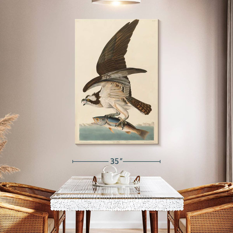 Brampt Osprey And Weakfish, 51" H x 34" W