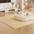 Creamy style modern simple coffee table