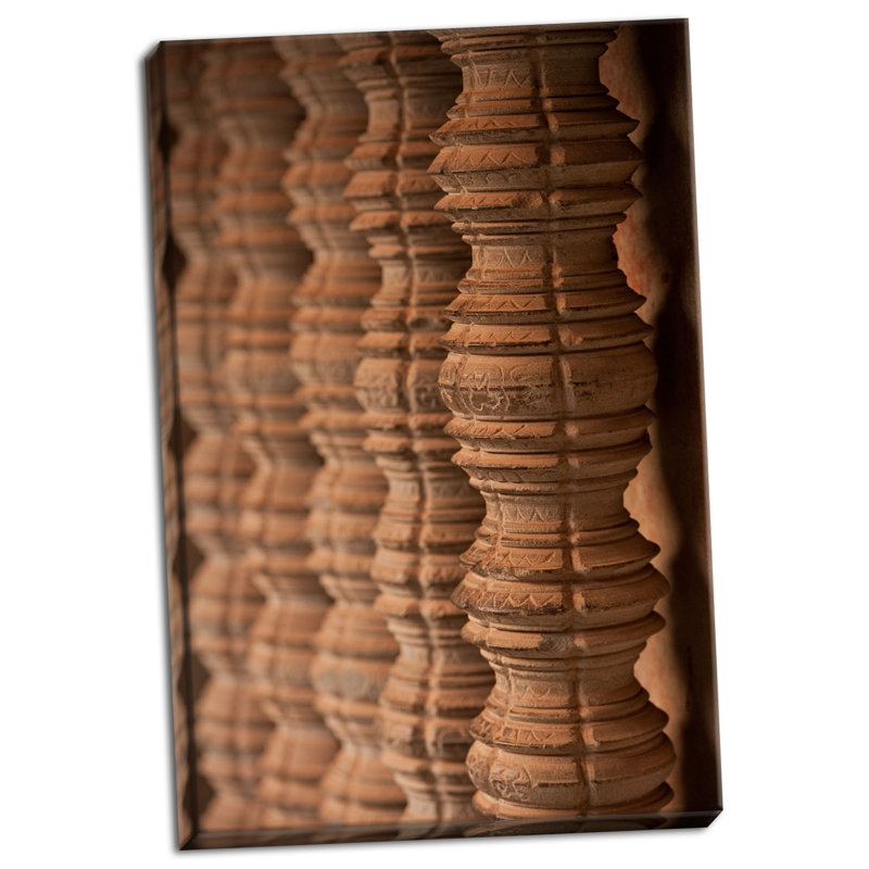 « detailed columns i », reproduction de photo sur toile tendue