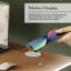 XR Living Oka Office Desk with Wireless Charging and App Controlled RGB LED Lights - Oak-120944024