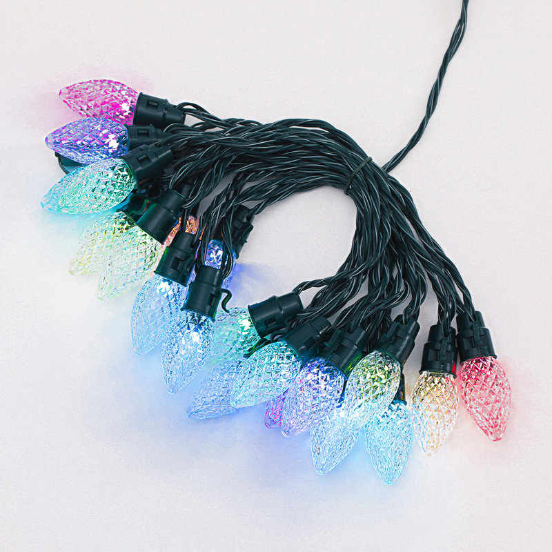 20 - Bulb 189.6'' Plug-in LED Novelty String Light