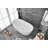 Thermopolis 59'' x 28.3'' Soaking Acrylic Bathtub-108230013