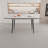 Grimm Faux Wood Extendable Rectangular Dining Table