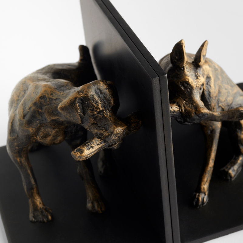 Marathon Cast Iron Non-Skid Bookends