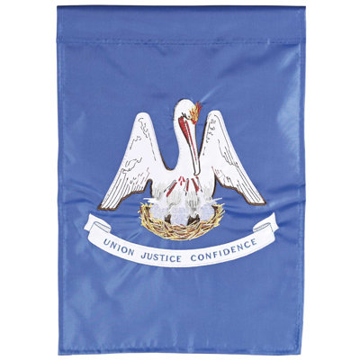 Drapeau polyester de l'État de la Louisiane