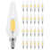 Equivalent C11 E12/Candelabra Dimmable LED Bulb
