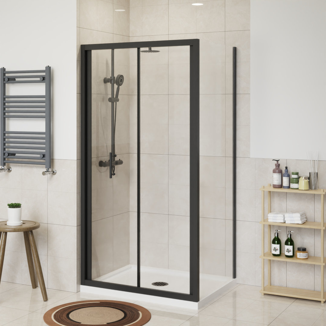 Asahel Bathroom Bi-Fold Door Enclosure - 1900 x 900 mm