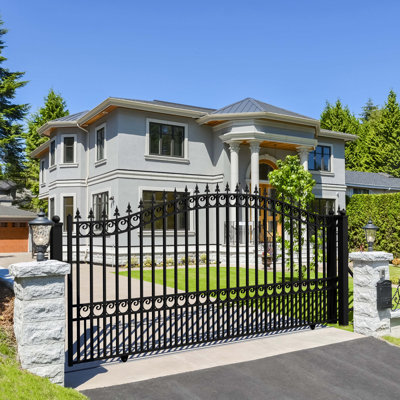 Steel Sliding Driveway Gate - LONDON Style