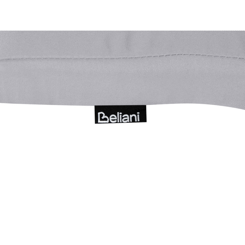 Set of 8 Back/Seat Cushions MAUI PREMIUM, Light Grey