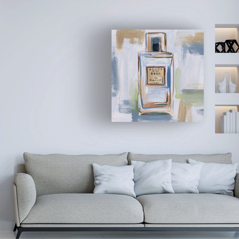 Lark Manor ™, art abstrait sur toile Melissa Wang, H 18 po x l 18 po