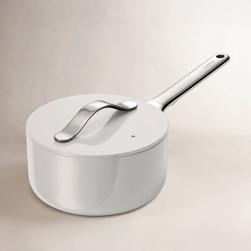 Caraway Casserole antiadhésive en céramique, Gris, 1. 75 pintes