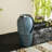28.25"H Oversized Petals Textured Ceramic Jar Outdoor Floor Fountain With Pump And LED Light (KD)-880841859